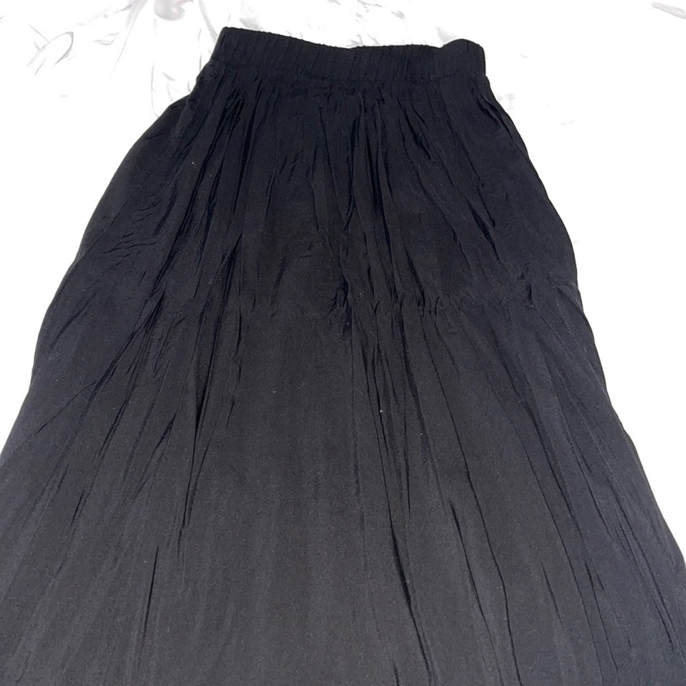 Extra long maxi skirt